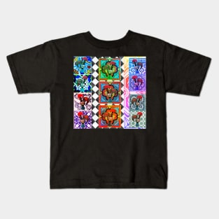 Portuguese folk art Kids T-Shirt